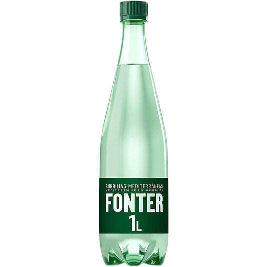 Fonter Aqua Mineral Sprudelwasser 6x 1 L - Bottles of Mallorca - BoM